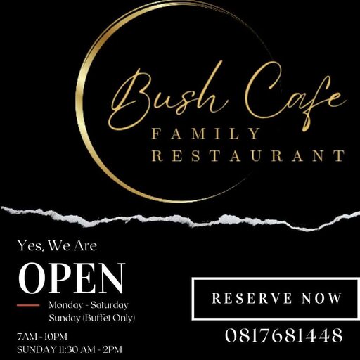 Bush Cafe & Family Restaurant banner