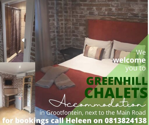 Greenhill Chalets banner