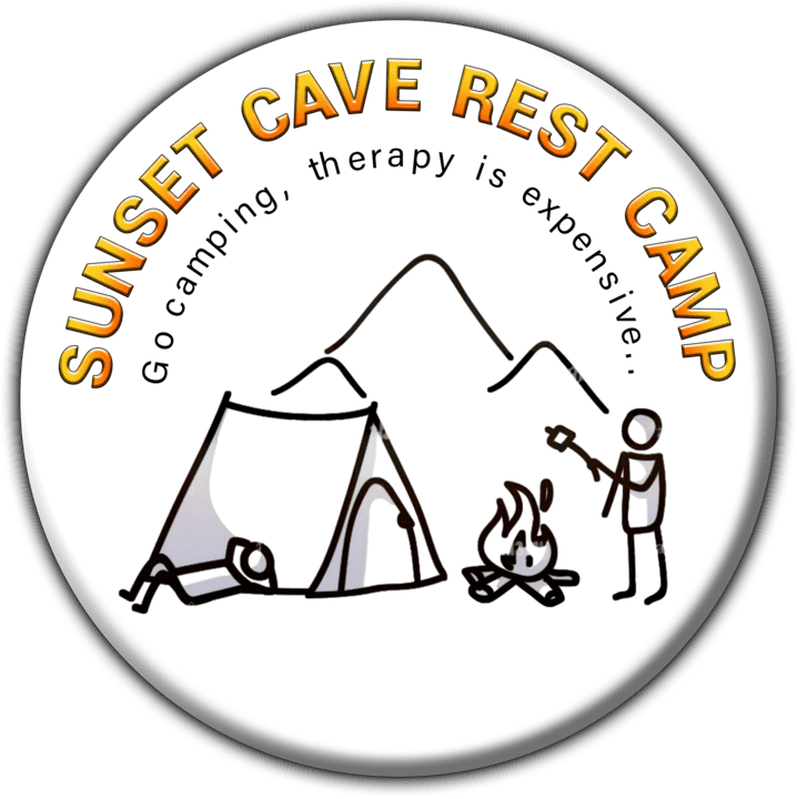 Sunset Cave Rest Camp banner