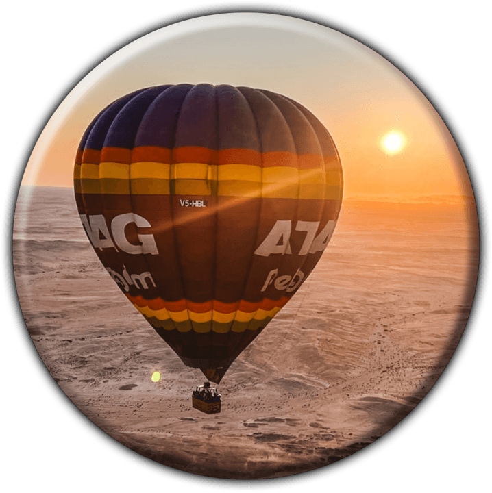Hot Air Ballooning Namibia banner