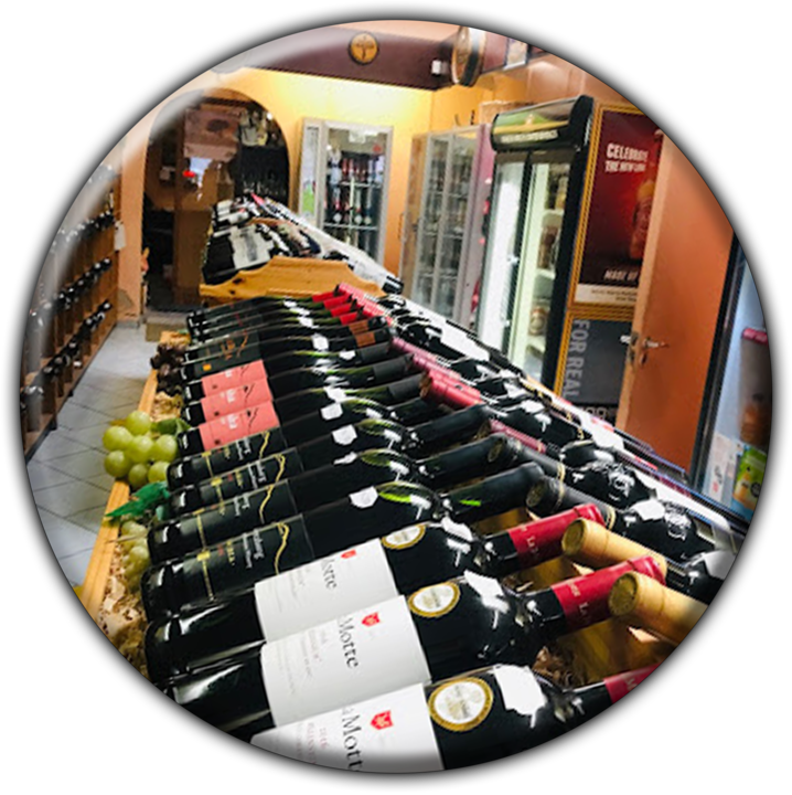 Hrabovsky Bottle Store and Tobacconist banner