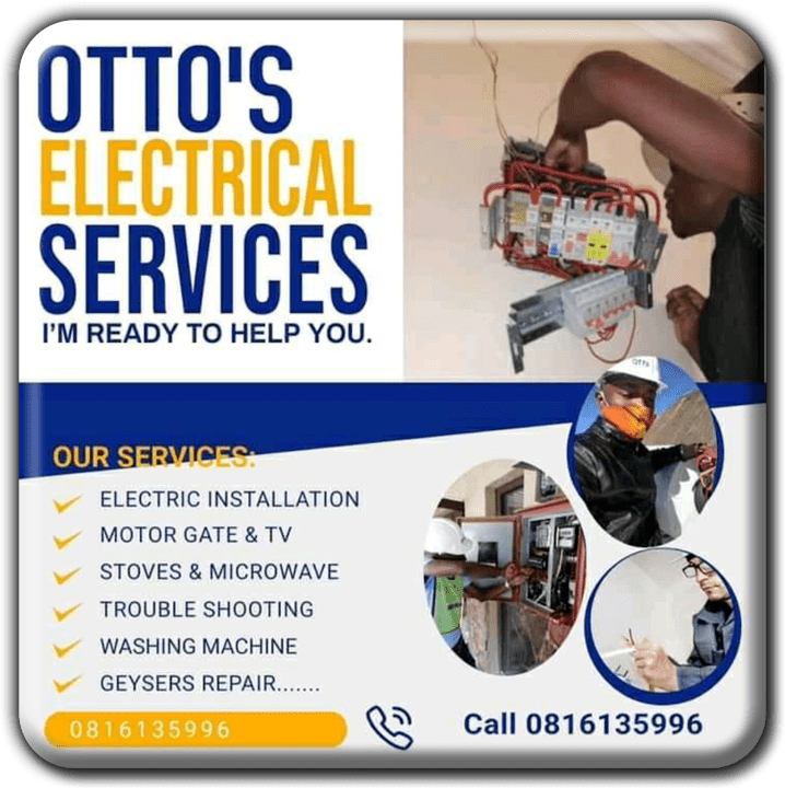 Otto's Electrical Services banner