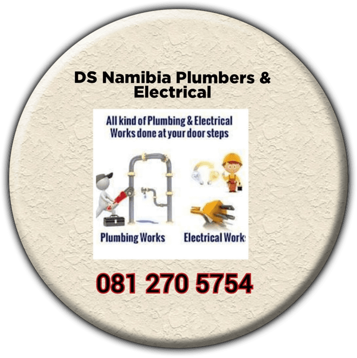 DS Namibia Plumbers & Electrical banner