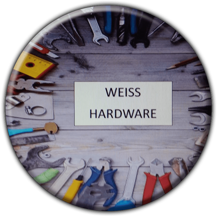 Weiss Hardware banner