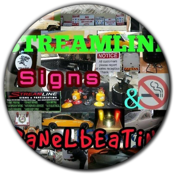 Streamline Signs & Panelbeating banner