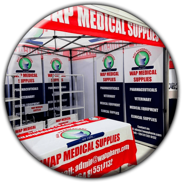 WAP Medical Supplies banner