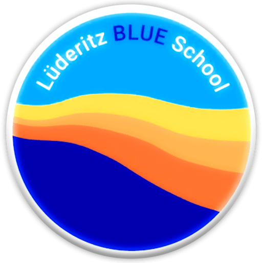 Lüderitz Blue School banner