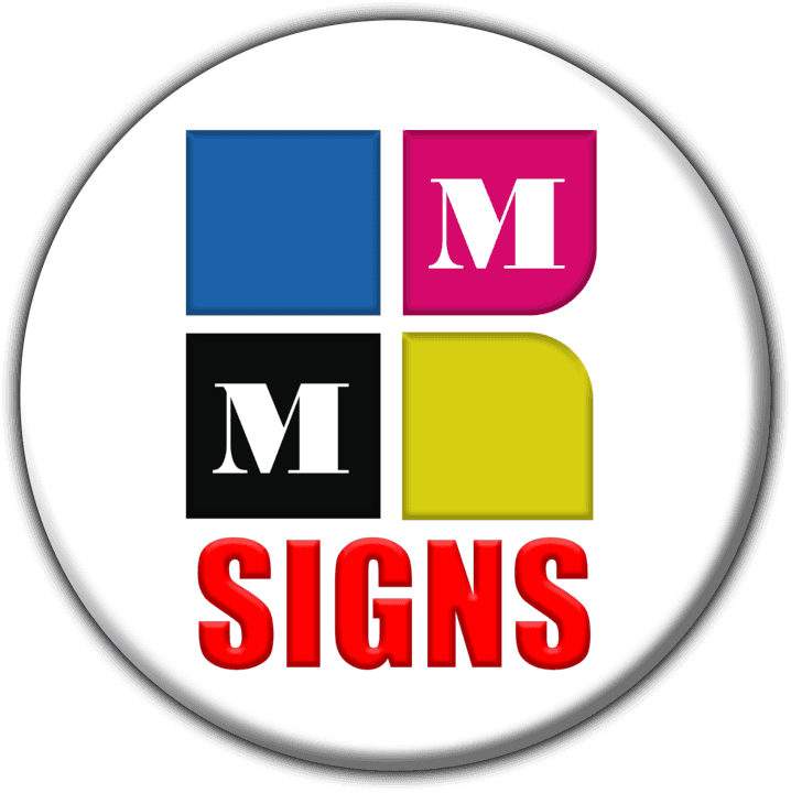 M&M Signs banner