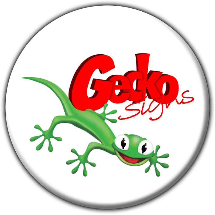 Gecko Signs banner