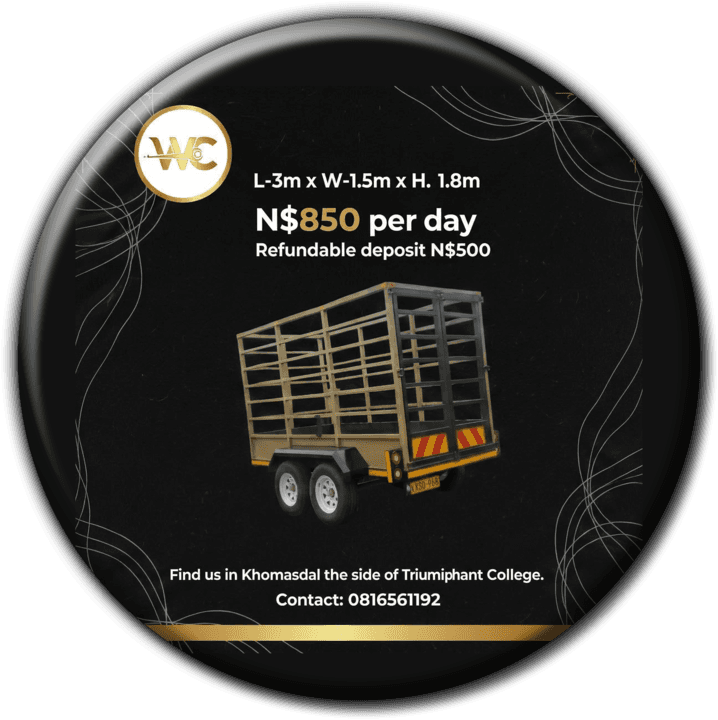 WC Trailer Hire - Trailer Hire in Windhoek, Namibia